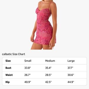 Pink Beaded Mini Dress